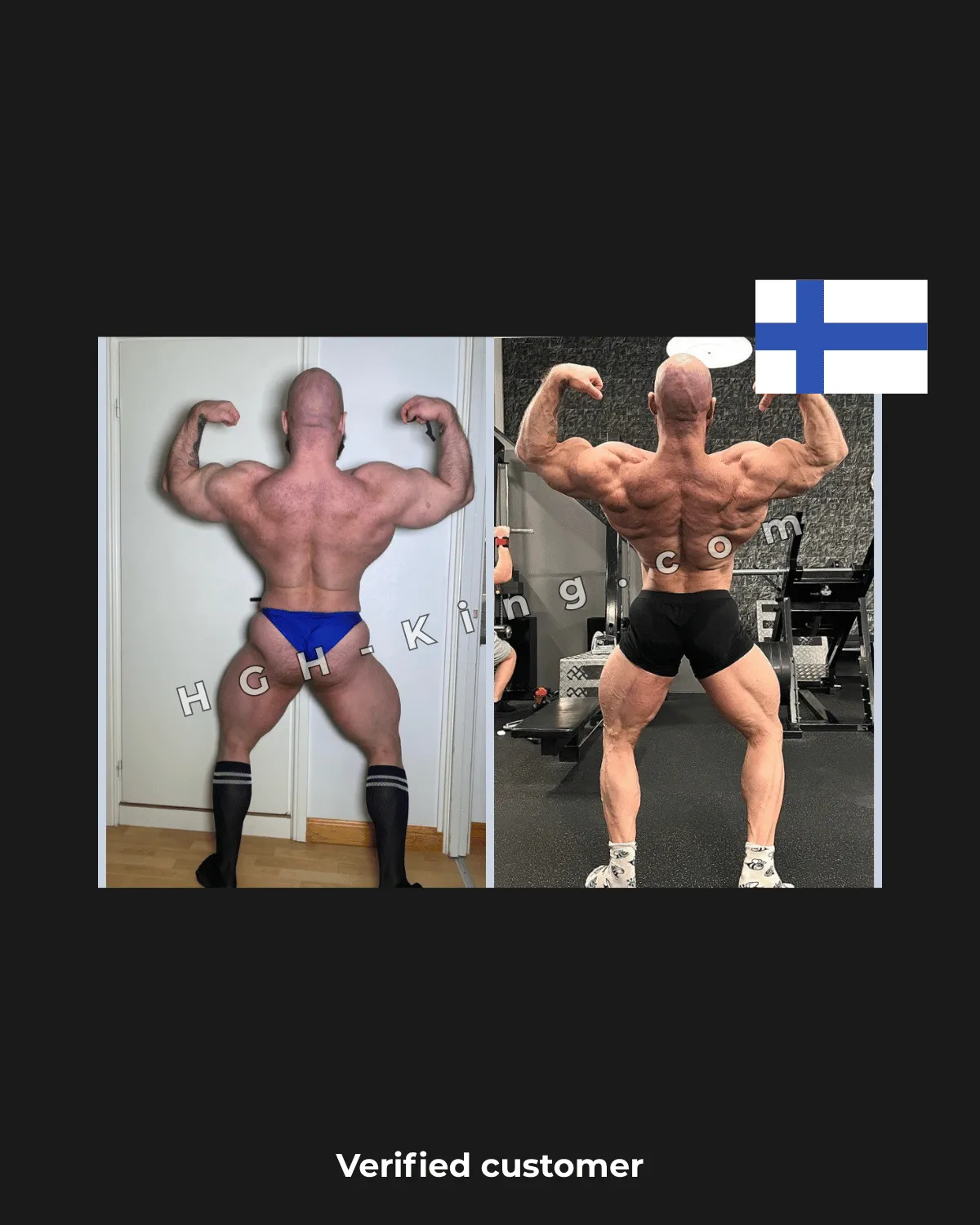 Before After HGH feedback from Finland 112